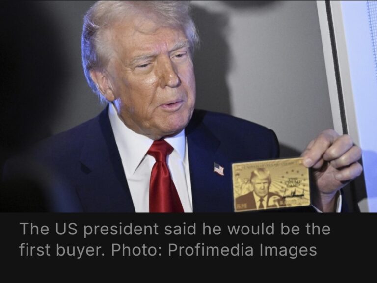 The US GOLDEN CARD by Donald  Trump