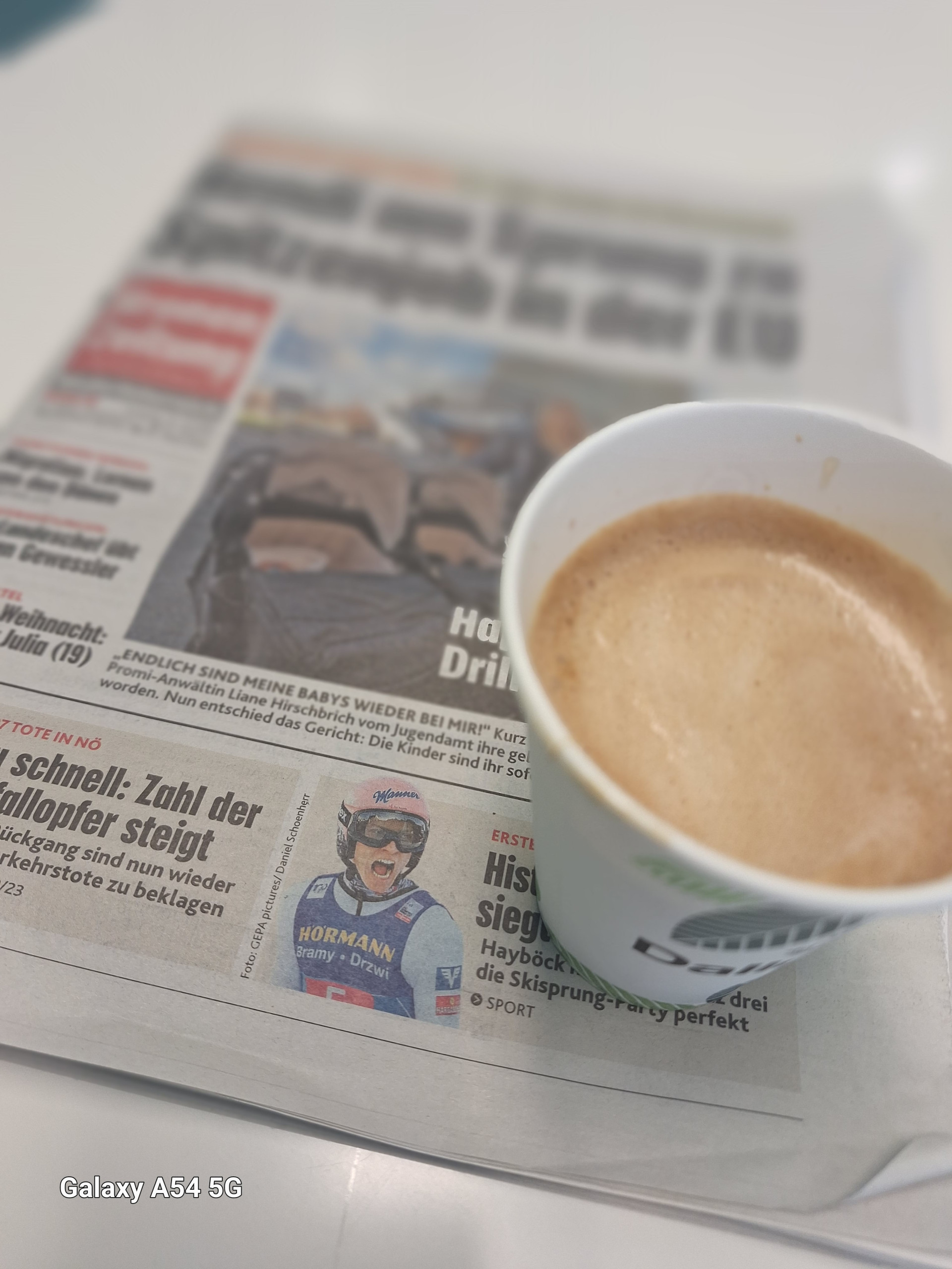 Cofee and Newspapers