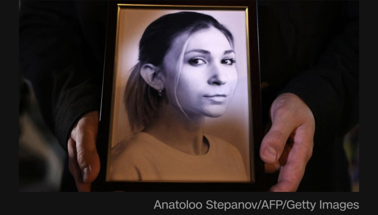 Body of tortured female ukrainian journalist repatriated RIP