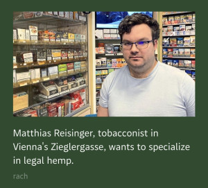 Cannabis sales at Trafik Tobacco shops in Austria 🇦🇹🇪🇺
