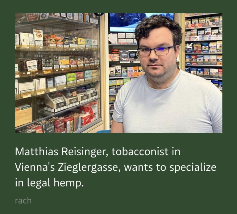 Cannabis sales at Trafik Tobacco shops in Austria 🇦🇹🇪🇺